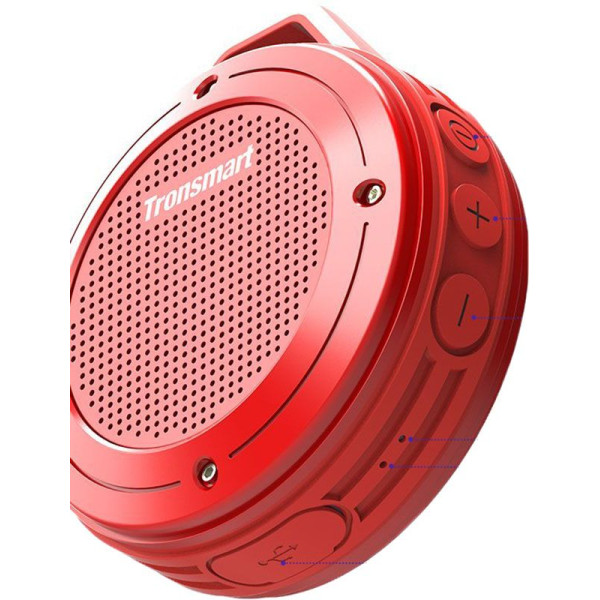 Портативна акустика Tronsmart Element T4 Portable Bluetooth Speaker Red